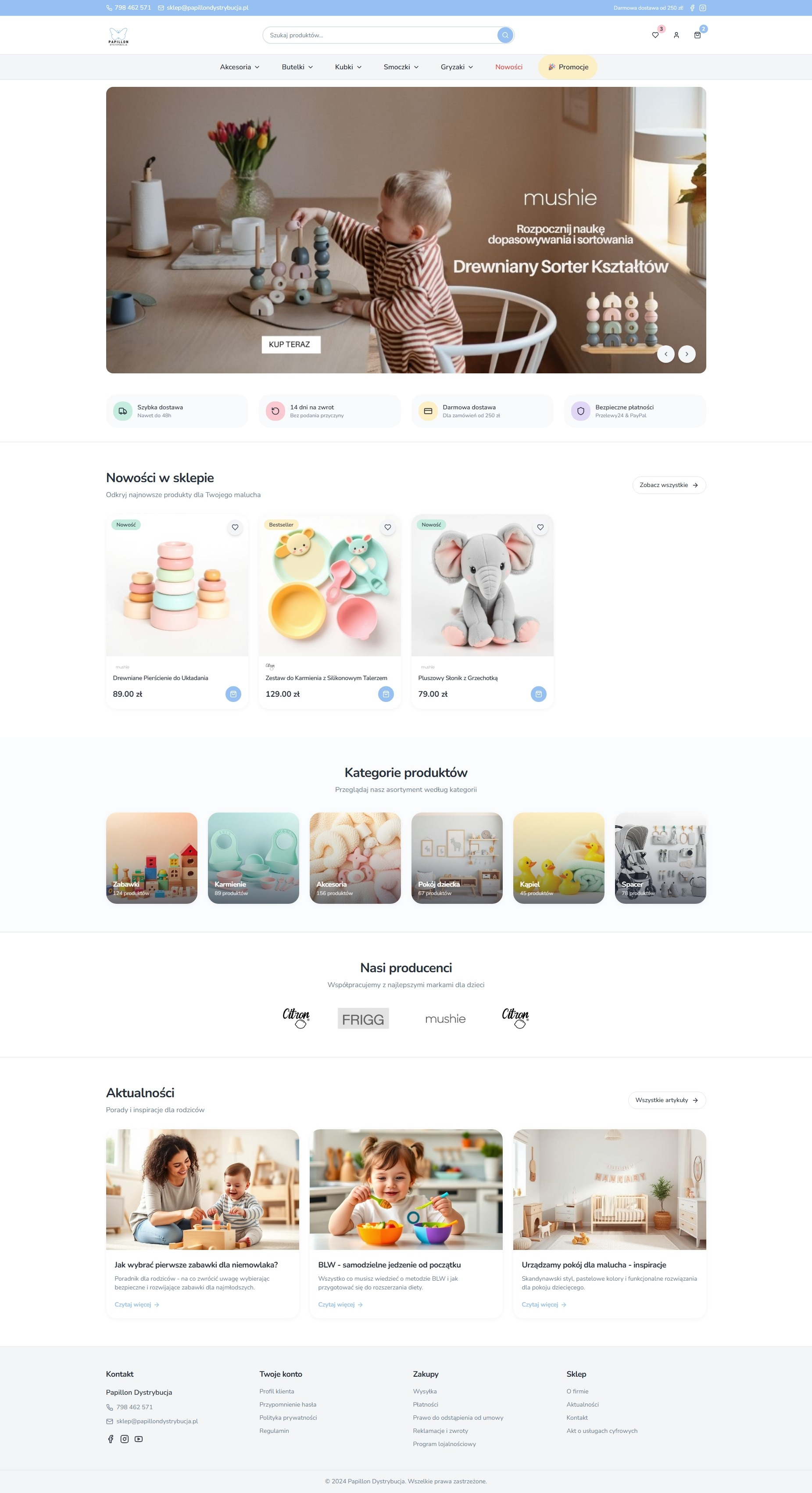 Papillon dystrybucja